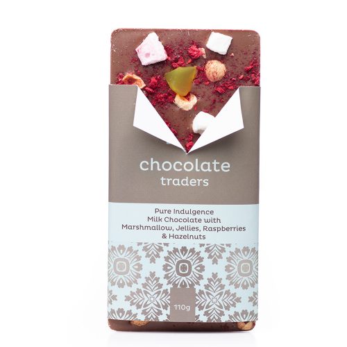 Marshmallow, Jellies, Raspberries & Hazelnuts, 110 g