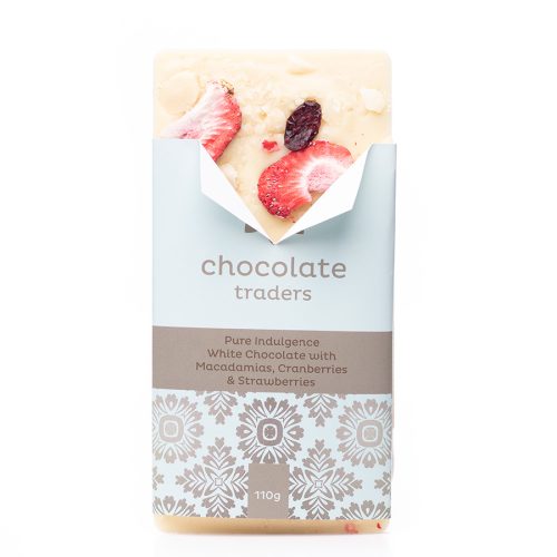 Macadamias, Cranberries and Strawberries, 110 g