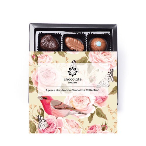 9 Piece Floral Bird Assortment