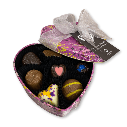 8 Piece Soft Centre Floral Tin