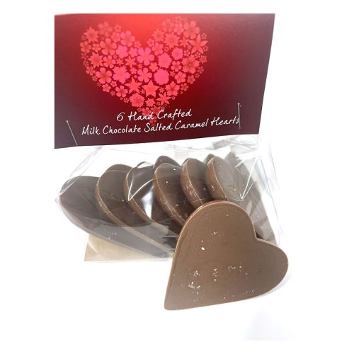 Salted Caramel Hearts - Pack of 6